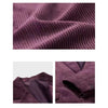 Tiavllya Tiavllya Men's Casual Corduroy Suit Retro Slim Fit Notch Lapel Sports Jacket