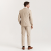 Tiavllya Tiavllya Men's Champagne Suit 3 Piece Formal Suit