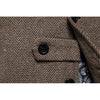 Tiavllya Tiavllya Men's Classic Tweed Herringbone Notch Lapel Waistcoat