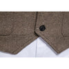 Tiavllya Tiavllya Men's Classic Tweed Herringbone Notch Lapel Waistcoat