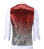 Tiavllya Tiavllya Men's Fashion Gradient Sequined Suit Vest V Neck Suit Vest
