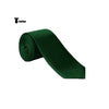 Tiavllya Tiavllya Men's Modern Fit Classic Solid Color Tie Set