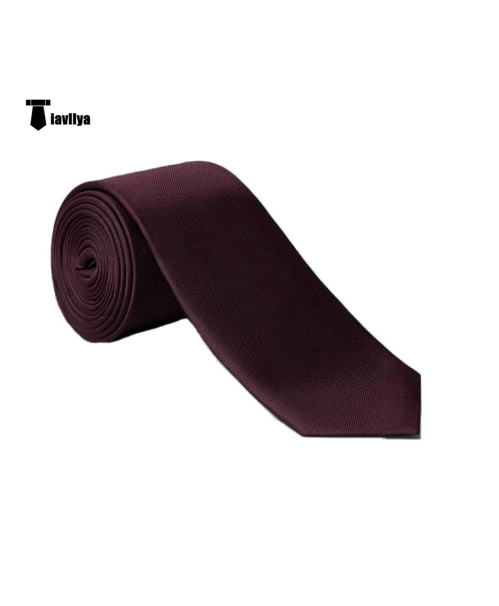Tiavllya Tiavllya Men's Modern Fit Classic Solid Color Tie Set