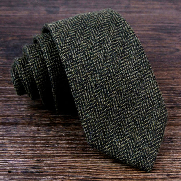 Tiavllya Tiavllya Men's Modern Fit Herringbone Tie Set