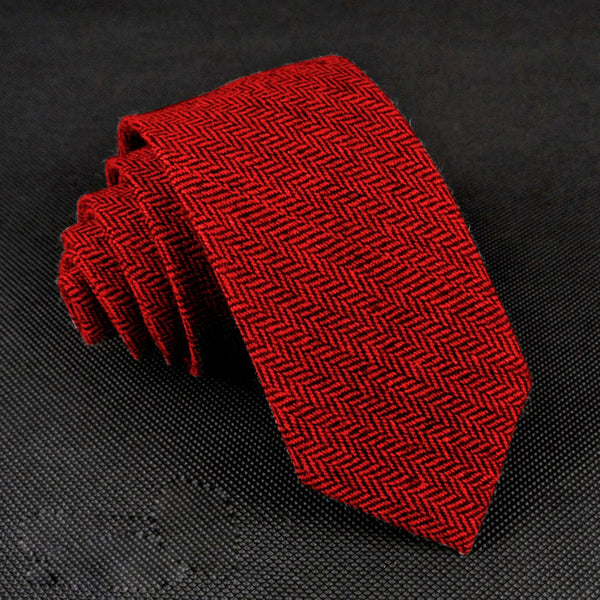 Tiavllya Tiavllya Men's Modern Fit Herringbone Tie Set