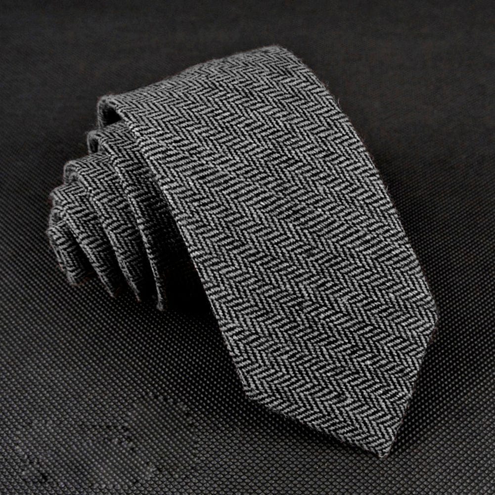 Tiavllya Tiavllya Men's Modern Fit Herringbone Tie Set