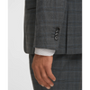 Tiavllya Tiavllya Mens Business 3 Pieces Plaid Suit With Notch Lapel Tuxedos For Wedding (Blazer+vest+Pants)