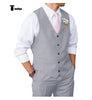 Tiavllya Tiavllya Mens Suit 2 Piece Slim Fit Suit for Men Suit Set for Wedding Groom (Vest+Pants)