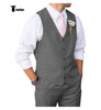 Tiavllya Tiavllya Mens Suit 2 Piece Slim Fit Suit for Men Suit Set for Wedding Groom (Vest+Pants)