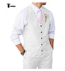 Tiavllya Tiavllya Mens Suit 2 Piece Slim Fit Suit for Men Suit Set for Wedding Groom (Vest+Pants)