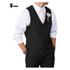 Tiavllya Tiavllya Mens Suit 2 Piece Slim Fit Suit for Men Suit Set for Wedding Groom (Vest+Pants)