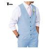Tiavllya Tiavllya Mens Suit 2 Piece Slim Fit Suit for Men Suit Set for Wedding Groom (Vest+Pants)