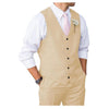 Tiavllya Tiavllya Mens Suit 2 Piece Slim Fit Suit for Men Suit Set for Wedding Groom (Vest+Pants)