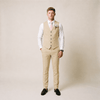 Tiavllya Tiavllya Mens Suit 2 Piece Slim Fit Suit for Men Suit Set for Wedding Groom (Vest+Pants)
