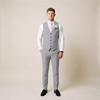 Tiavllya Tiavllya Mens Suit 2 Piece Slim Fit Suit for Men Suit Set for Wedding Groom (Vest+Pants)