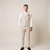 Tiavllya Tiavllya Mens Suit 2 Piece Slim Fit Suit for Men Suit Set for Wedding Groom (Vest+Pants)