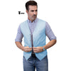 Tiavllya Tiavllya Mens waistcoat Flat Linen V Neck Waistcoat For Wedding