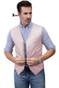 Tiavllya Tiavllya Mens waistcoat Flat Linen V Neck Waistcoat For Wedding