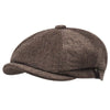 Tiavllya Tiavllya Retro Hat Man Literary Fashion Herringbone Octagonal Hat