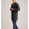 Tiavllya Tiavllya Tiavllya Men's Casual Tweed Single Button Long Tweed Lapel Suit Jacket