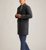 Tiavllya Tiavllya Tiavllya Men's Casual Tweed Single Button Long Tweed Lapel Suit Jacket