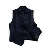 Tiavllya Tiavllya Vintage Classic Slim Tweed Herringbone Notched Lapel Waistcoat