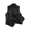 Tiavllya Tiavllya Vintage Classic Slim Tweed Herringbone Notched Lapel Waistcoat