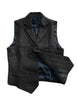 Tiavllya Tiavllya Vintage Classic Slim Tweed Herringbone Notched Lapel Waistcoat