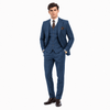 Tiavllya Tiavllya Vintage Classical 3 Pieces Mens Suit Herringbone Tweed Notch Lapel Tuxedos (Blazer+vest+Pants)