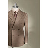 Tiavllya Tiavllya Vintage Classical Men's 2 Piece Suit Herringbone Tweed Peak Lapel Tuxedos (Blazer+Pants)