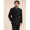 Tiavllya Tiavllya Vintage Classical Men's 2 Piece Suit Herringbone Tweed Peak Lapel Tuxedos (Blazer+Pants)