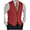 Tiavllya Tiavllya Vintage Classical Men's Classic Tweed Herringbone Notch Lapel Waistcoat