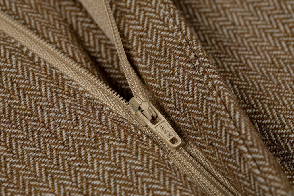 Tiavllya Tiavllya Vintage Classical Men's Suit Pants Herringbone Tweed Trousers