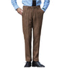 Tiavllya Tiavllya Vintage Classical Men's Suit Pants Herringbone Tweed Trousers