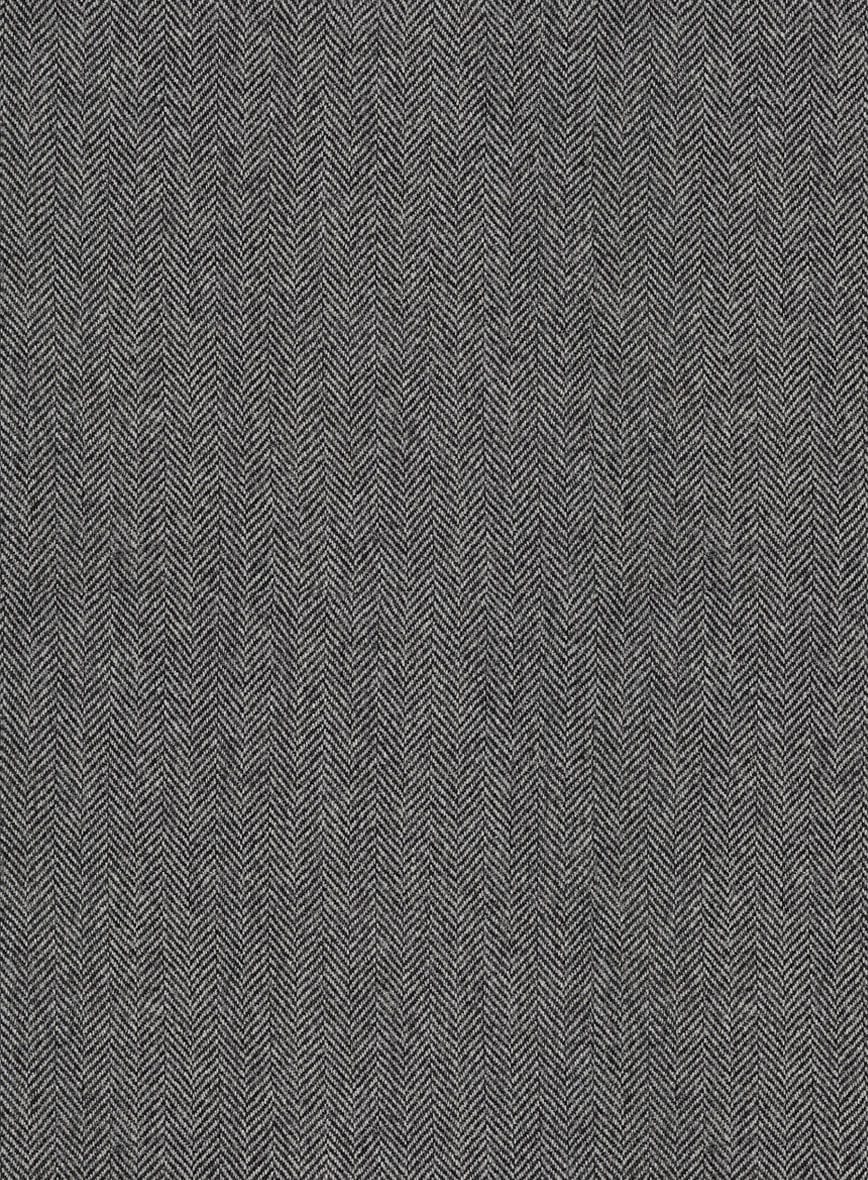 Tiavllya Tiavllya Vintage Classical Men's Suit Pants Herringbone Tweed Trousers