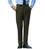Tiavllya Tiavllya Vintage Classical Men's Suit Pants Herringbone Tweed Trousers