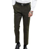 Tiavllya Tiavllya Vintage Classical Men's Suit Pants Herringbone Tweed Trousers