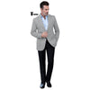 Tiavllya Tiavllya Vintage Classical Men's Wool Herringbone Notch Lapel Blazer