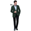 Tiavllya Tiavllya Vintage Classical Men's Wool Herringbone Notch Lapel Blazer