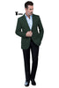 Tiavllya Tiavllya Vintage Classical Men's Wool Herringbone Notch Lapel Blazer