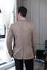 Tiavllya Tiavllya Vintage Classical Men's Wool Herringbone Notch Lapel Blazer