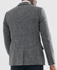 Tiavllya Tiavllya Vintage Classical Men's Wool Herringbone Notch Lapel Blazer
