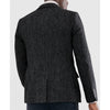 Tiavllya Tiavllya Vintage Classical Men's Wool Herringbone Notch Lapel Blazer
