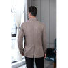 Tiavllya Tiavllya Vintage Classical Men's Wool Herringbone Notch Lapel Blazer