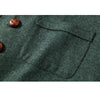 Tiavllya Tiavllya Vintage Classical Mens Regular Fit Tweed Herringbone V Neck Waistcoat