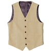 Tiavllya Tiavllya Vintage Classical Mens Regular Fit Tweed Herringbone V Neck Waistcoat