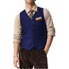 Tiavllya Tiavllya Vintage Classical Mens Regular Fit Tweed Herringbone V Neck Waistcoat