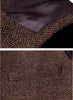 Tiavllya Tiavllya Vintage Classical Mens Regular Fit Tweed Herringbone V Neck Waistcoat