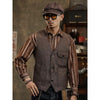 Tiavllya Vintage Classical Mens Regular Fit Tweed Herringbone V Neck Suit Vest