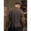 Tiavllya Vintage Classical Mens Regular Fit Tweed Herringbone V Neck Suit Vest